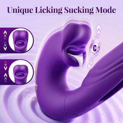💥2026 NEW G-SPOT VIBRATOR 💞 7 Vibration & 5 Licking Modes + Free Mystery Gift | 30-Day Fast Refund