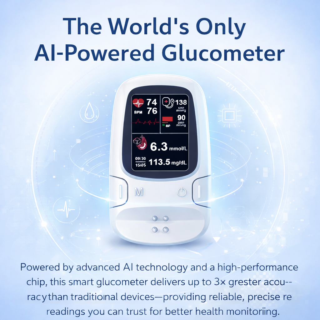 Limited Time 69% OFF TLWQRLD™  Non-Invasive Blood Glucose Meter 99.9% Accuracy