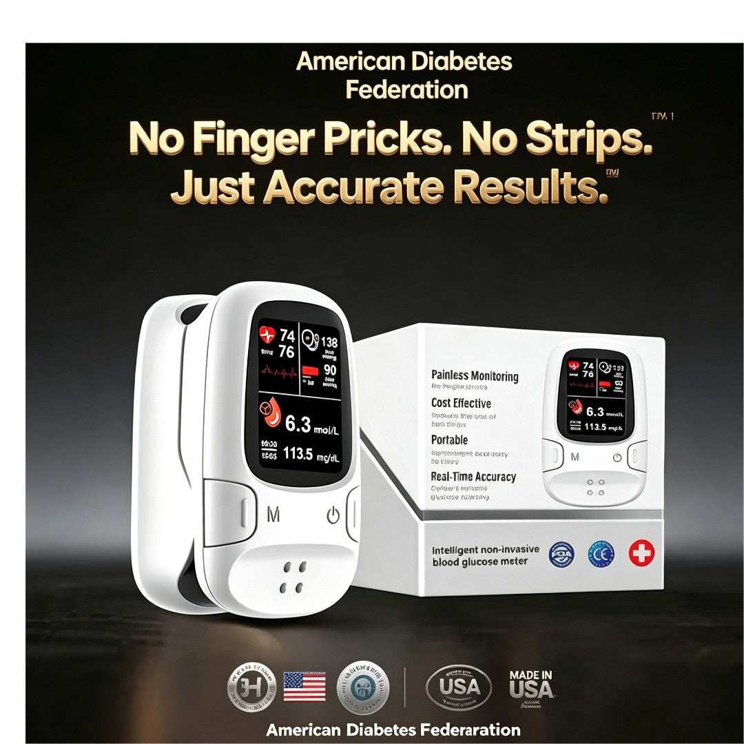 Limited Time 69% OFF TLWQRLD™  Non-Invasive Blood Glucose Meter 99.9% Accuracy