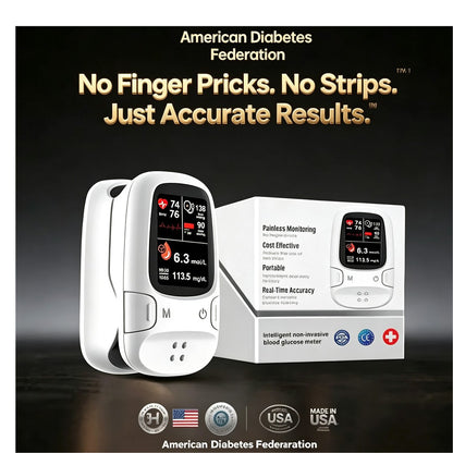 Limited Time 69% OFF TLWQRLD™  Non-Invasive Blood Glucose Meter 99.9% Accuracy