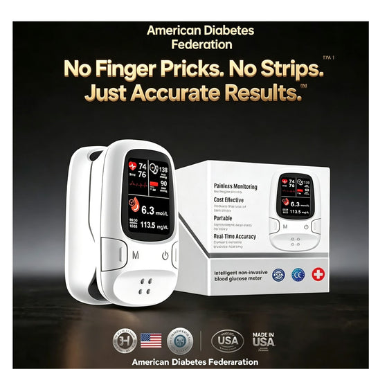 Limited Time 69% OFF TLWQRLD™  Non-Invasive Blood Glucose Meter 99.9% Accuracy
