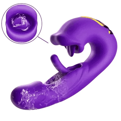 🎁⚡️2026  New AI Sync G-Spot Vibrator Support APP Control 🌹 7 Vibration & 5 Licking Modes + Free Mystery Gift | 30-Day Fast Refund